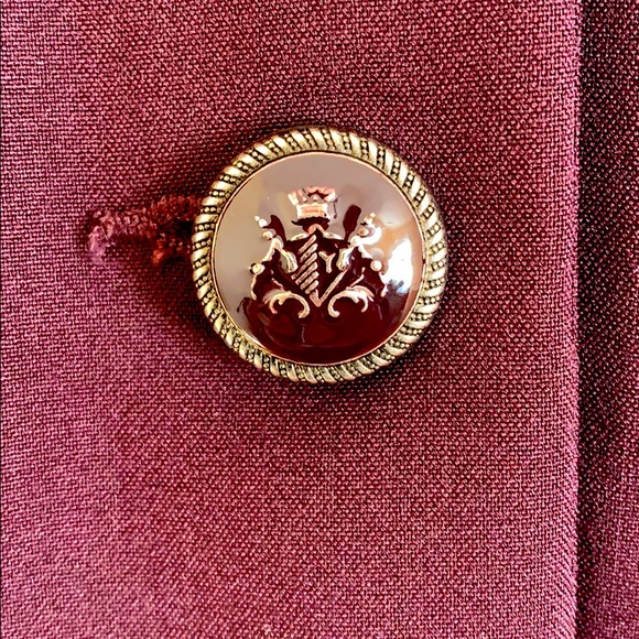 Burgundy Blazer - Picture 2 of 4